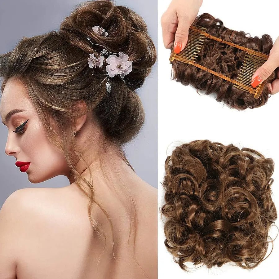 🌲Early Christmas Sale 49% OFF🎁Messy Curly Dish Bun
